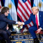 El presidente Trump se reunió con el presidente Milei en Washington el 22 de febrero de 2025.