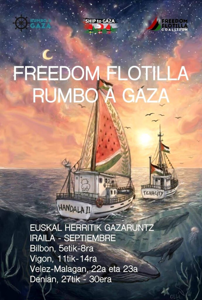 Freedom Flotilla Rumbo a Gaza.