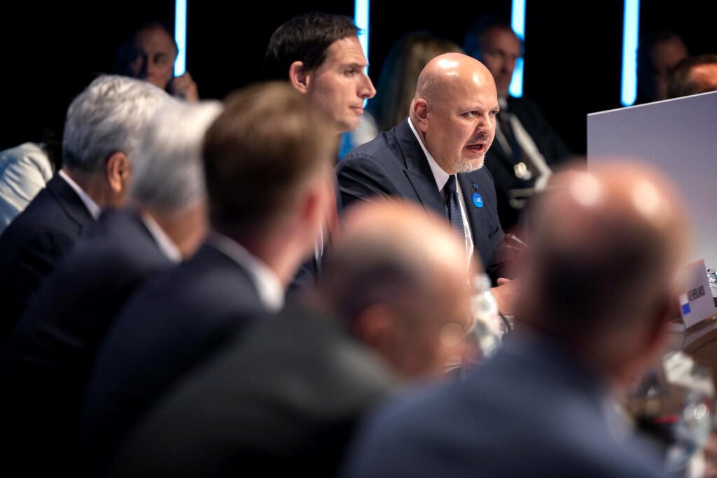 Karim Khan, fiscal del Tribunal Penal Internacional.