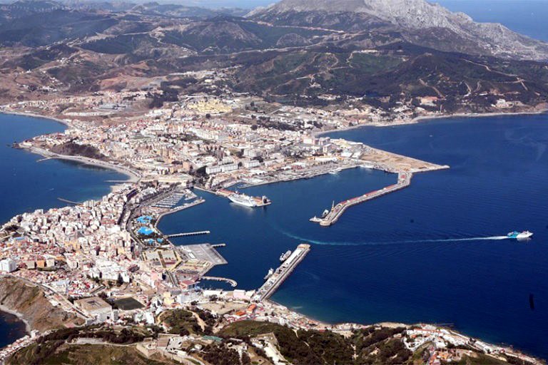 La ciudad autónoma de Ceuta.