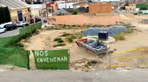 Niveles muy altos de plomo y otros metales pesados en Los Mateos, Cartagena.