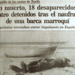 Recorte de la portada del Diario de Cádiz del 2 de noviembre de 1988. La fotografía es de Ildefonso Sena.