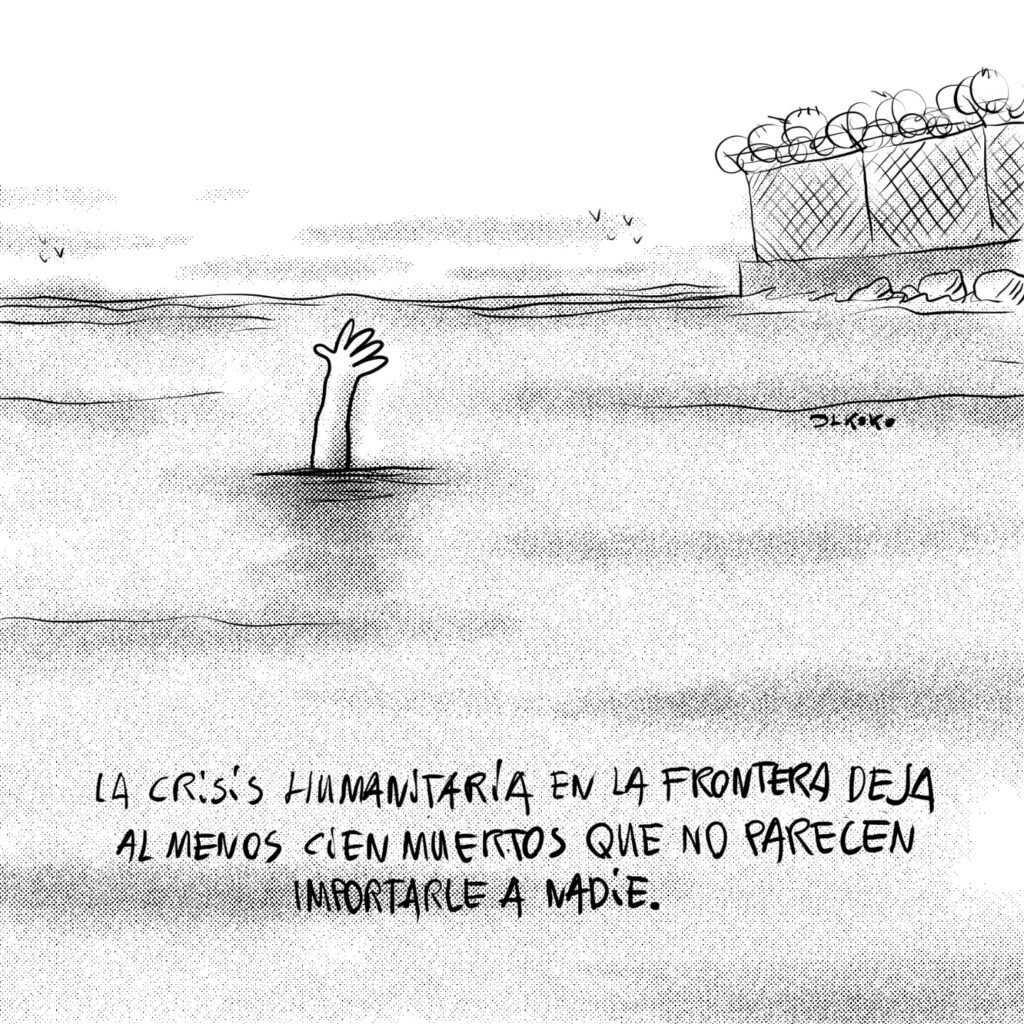 Tragedia fronteriza.