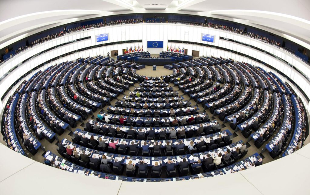 Sesión plenaria del Parlamento Europeo.