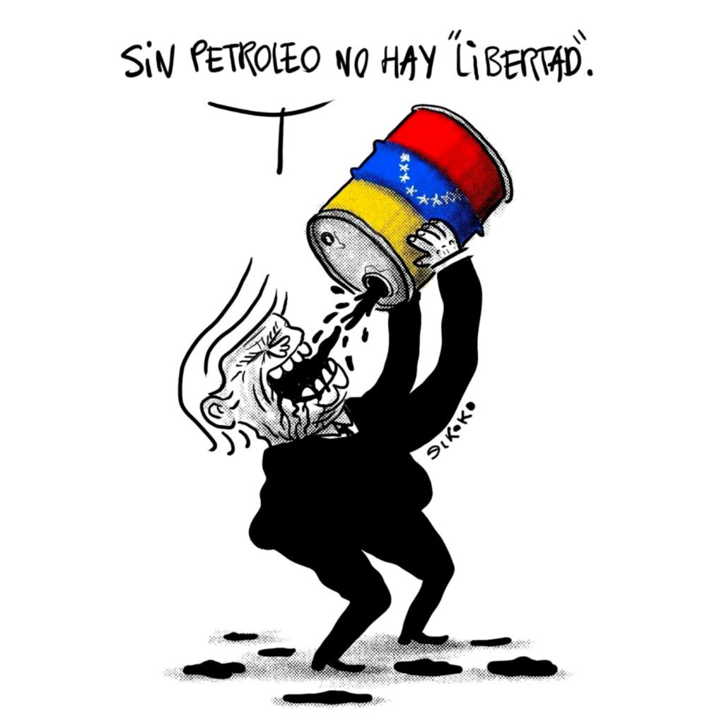 Sin petróleo no hay libertad.