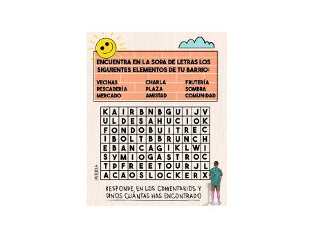 Sopa de letras de verano