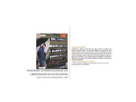 Posverdad y acciones. 2020-2026