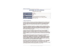 Informe de Inteligencia sobre la llamada 'Crisis de Ceuta' en 2026.