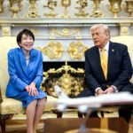 Trump y Takaichi en el encuentro que se produjo en el Despacho Oval en marzo de 2026.
