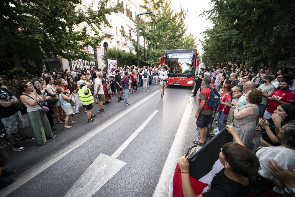 Concentraciones por el desahucio de Maricarmen Abascal en Andalucía. Fotografía de Jaime Cinca.