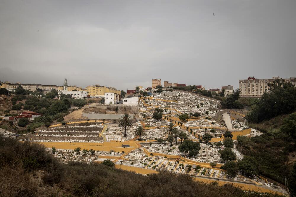 Cementerio musulmán cercano a la mezquita Sidi Embarek. Jaime Cinca.