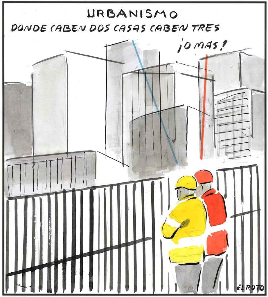 Donde caben dos.