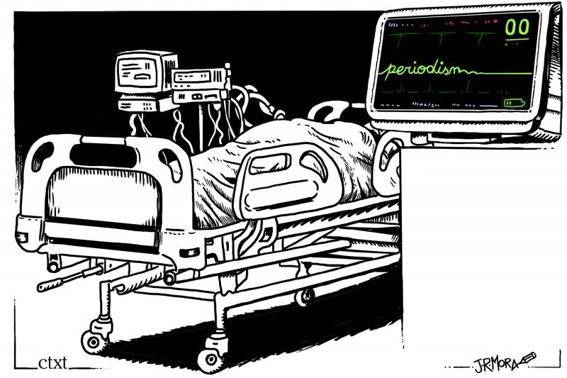 El estado comatoso del periodismo. Por J. R. Mora.