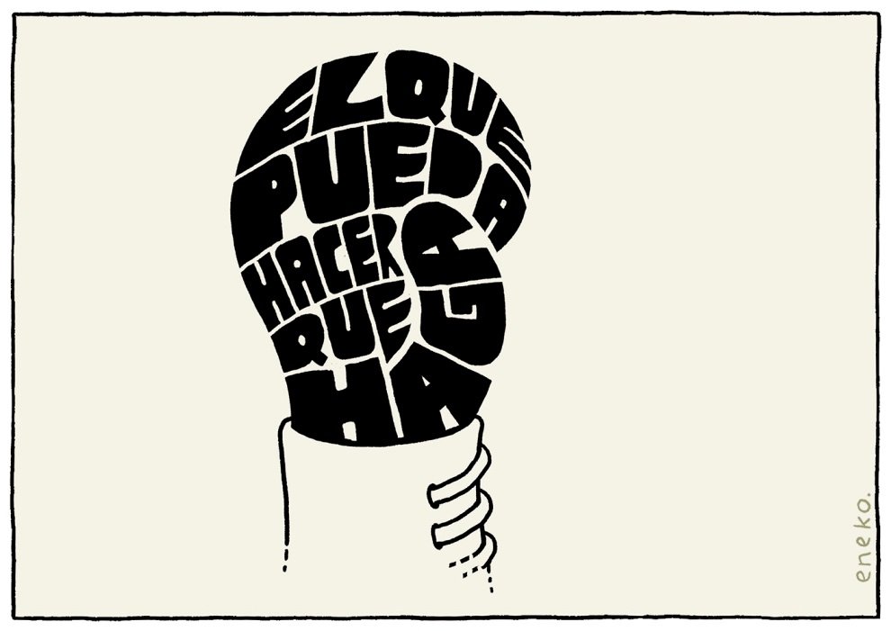 Haciendo.
