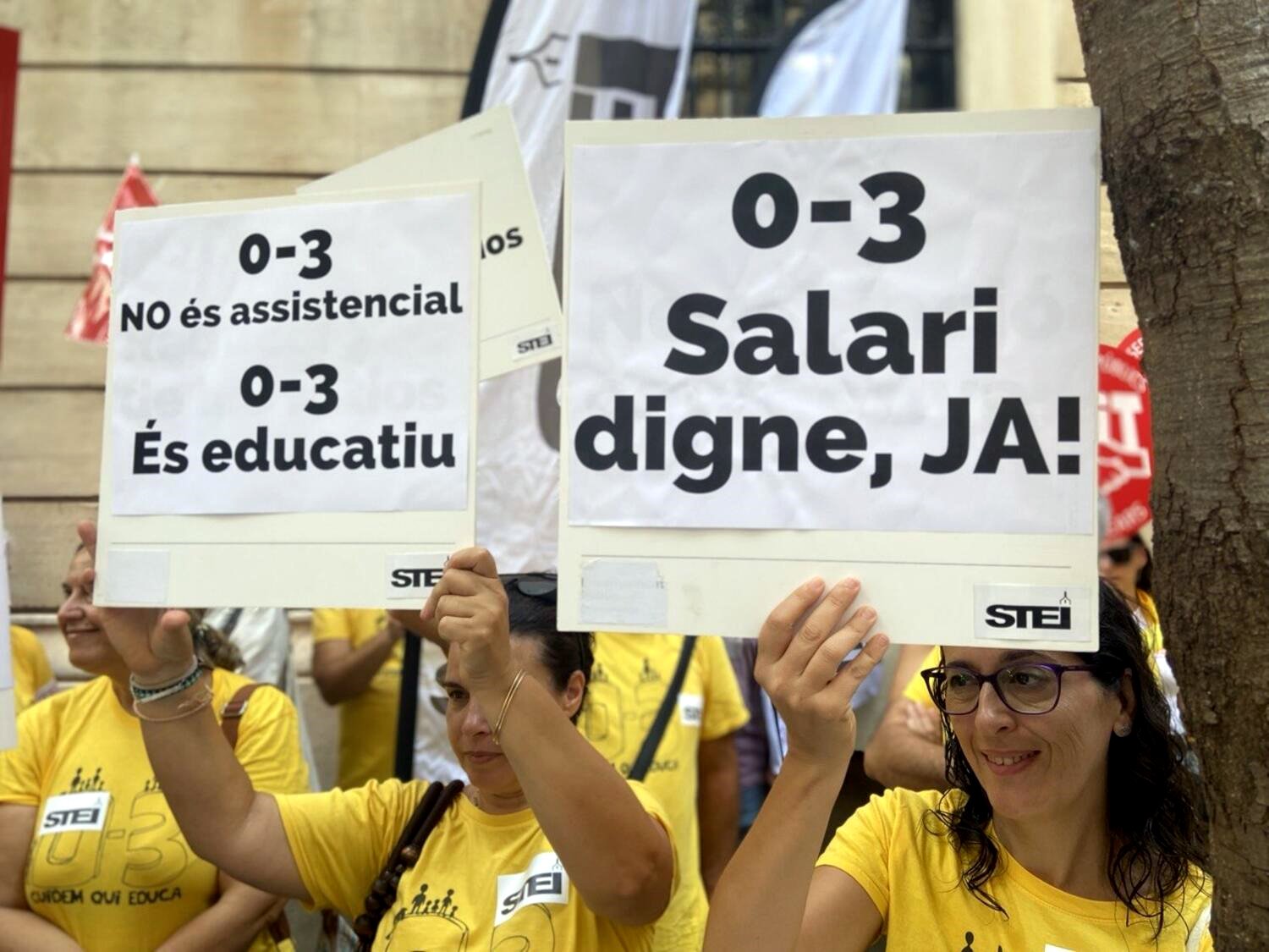 Empiezan los actos reivindicativos del septiembre más caliente de la educación 0-3 en Baleares