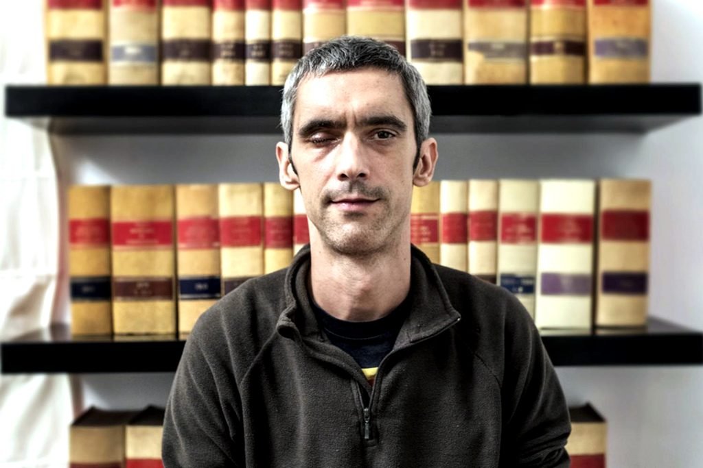 Roger Español perdió su ojo por un disparo de balas de goma el día del referendum del 1 de octubre en Catalunya.