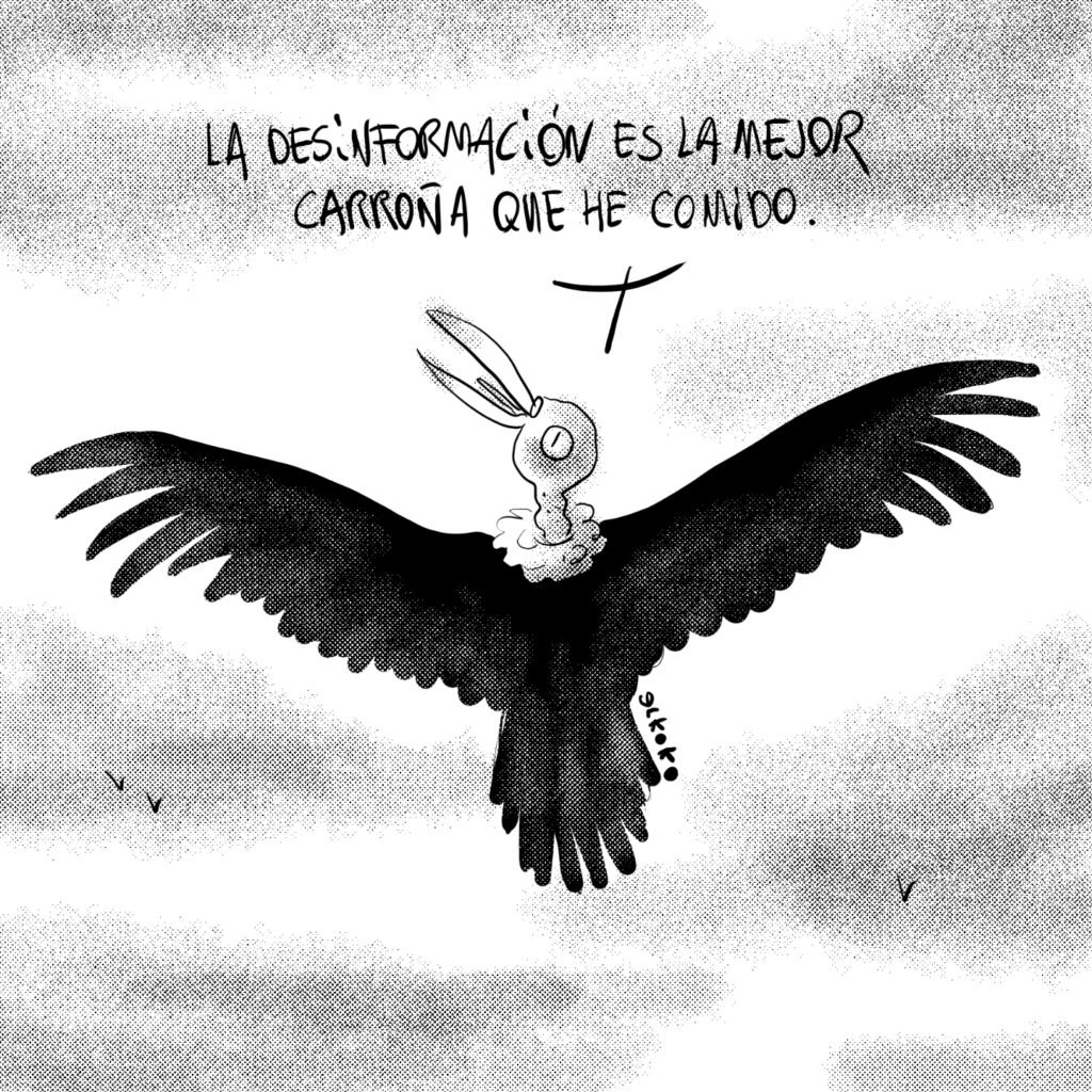 Desinformación.