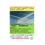 Charla informativa sobre los sistemas quitalluvia en Albox (Almería).