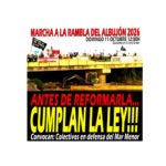Marcha a la Rambla del Albujón 2026. Campo de Cartagena.