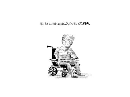 No es un desahucio, es un crimen