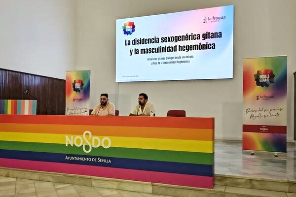 Un momento del encuentro Orgullo Gitano.