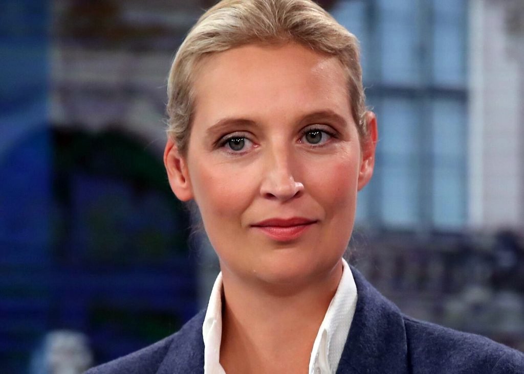 Alice Weidel, líder del partido AfD de la extrema derecha alemana.