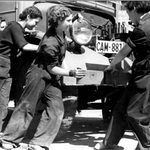 Escuela de formación de 'chóferes' y mecánicas de Mujeres Libres durante la guerra civil española.