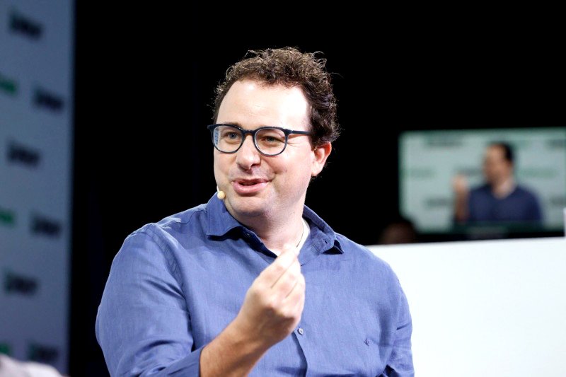 Dario Amodei, CEO de Anthropic, en el evento TechCrunch Disrupt en 2023.