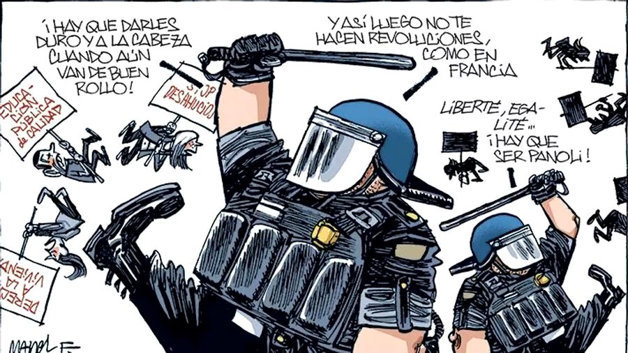 Duro y a la cabeza.