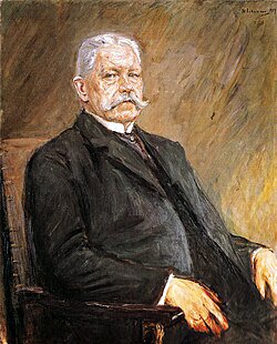 El mariscal Hindenburg, segundo presidente de la República de Weimar (Wikipedia).