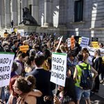 Gracias al movimiento de empleadas de hogar y cuidados, en junio de 2022, el Congreso votó para que España ratificara el Convenio 189 de la OIT. Álvaro Minguito.