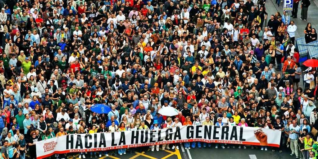 Huelga General por el derecho a la vivienda el próximo 11 de noviembre.