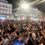 Imagen de la protesta en Sol el 28 de septiembre.