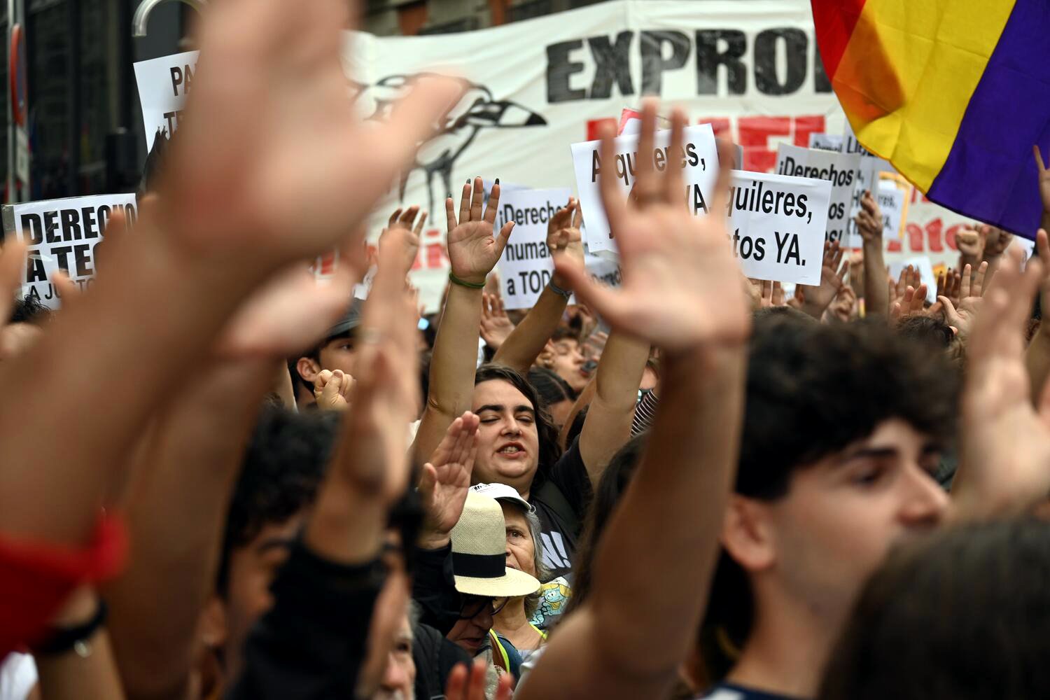 Una semana acampados por la vivienda: las organizaciones avanzan hacia la huelga general