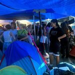 La acampada en Sol el martes 29 a las doce del mediodía.