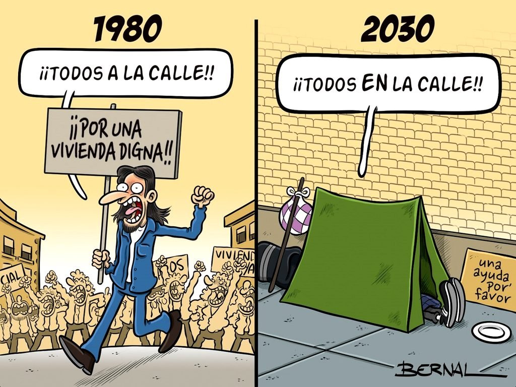 La calle.