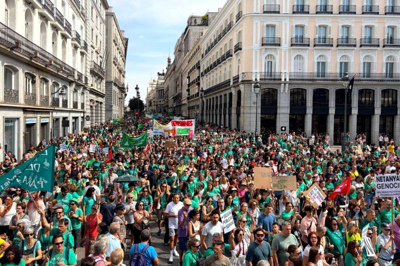 Manifestación del 27 de septiembre de 2026 por la educación pública madrileña.