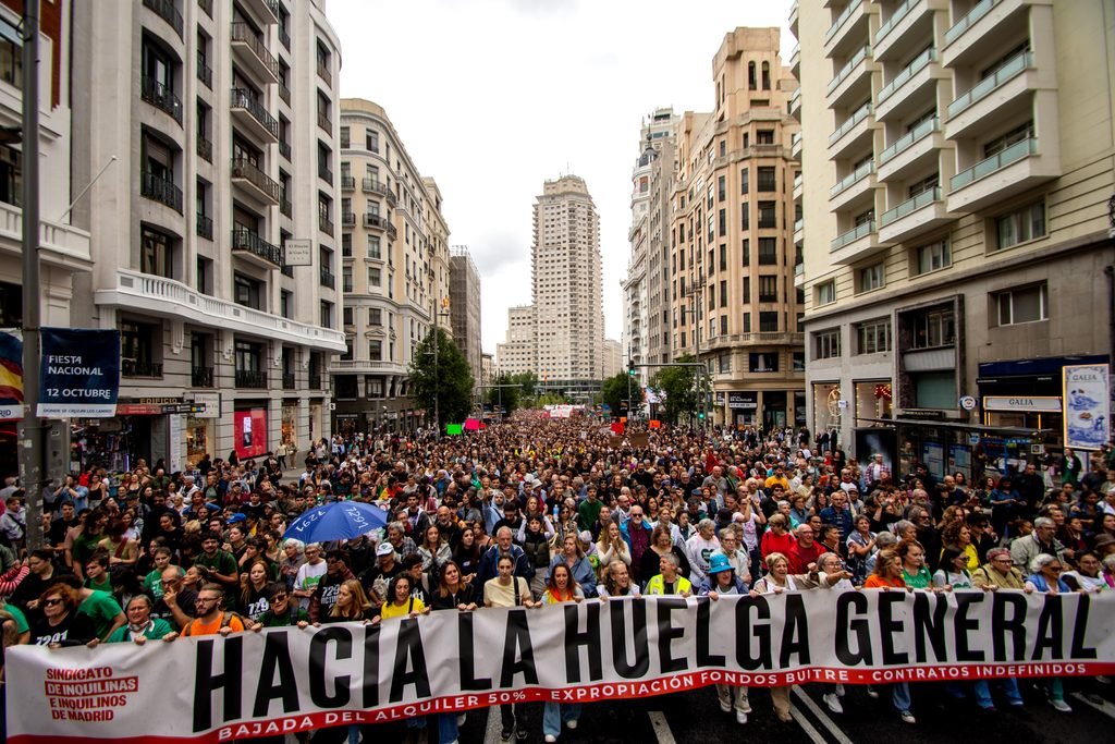 Manifestación por la vivienda.