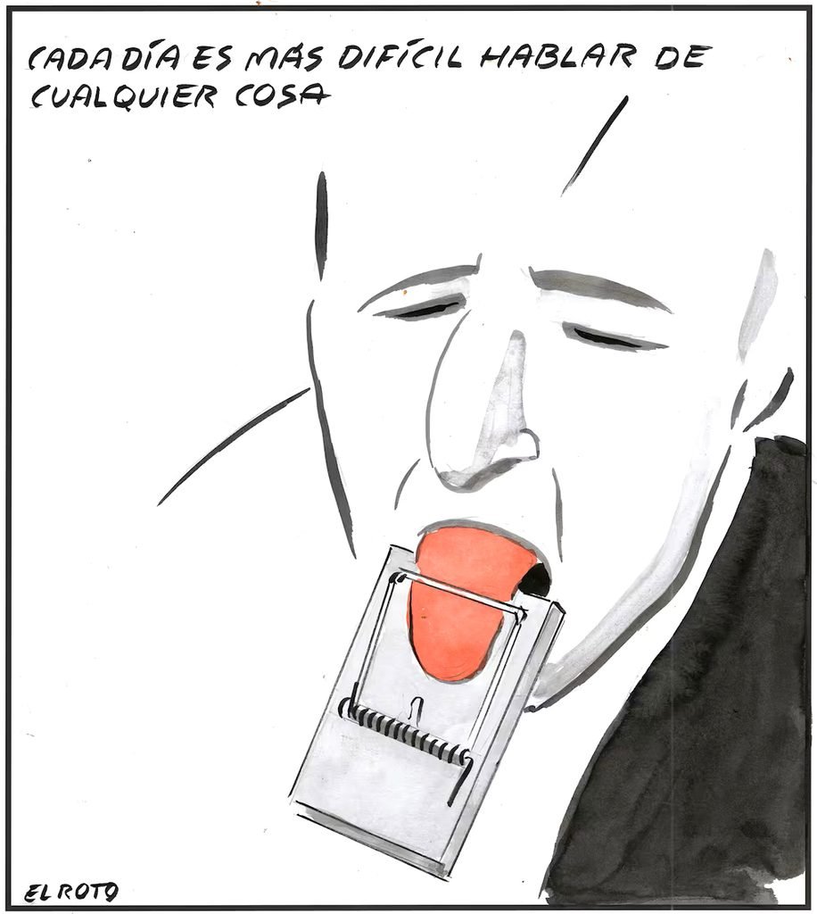 No se puede hablar.