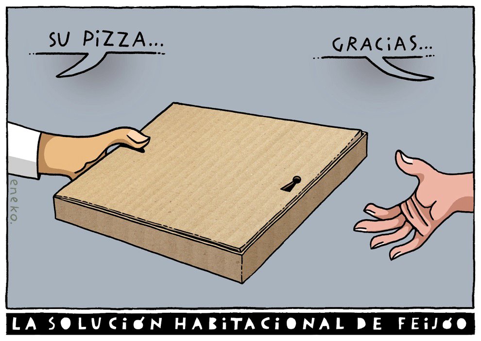 Al loro... que si pides una pizza a domicilio es probable que te lo ocupen.