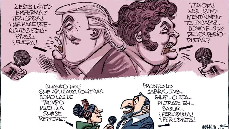 Queridos periodistas.