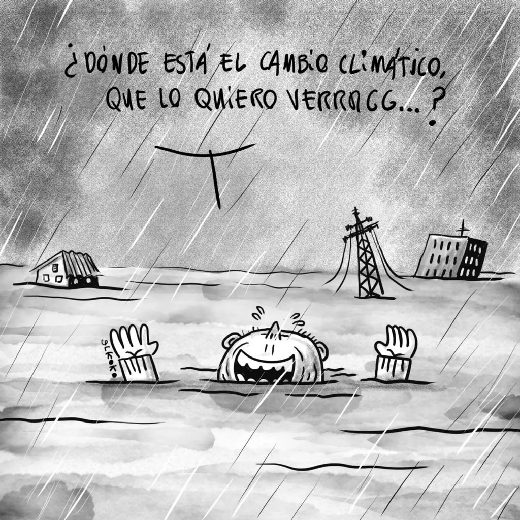¿Dónde está el cambio climático, que yo lo vea?