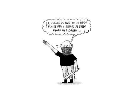 No llega a fin de mes