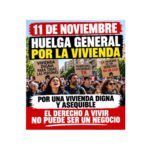 11 de noviembre - Huelga General por la Vivienda.
