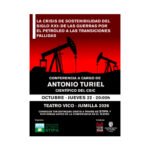 Conferencia de Antonio Turiel en Jumilla.