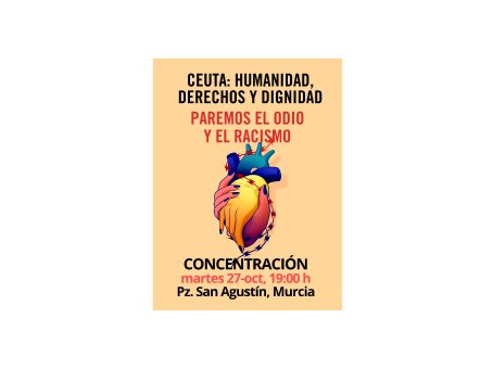 Concentración en Murcia – Paremos el odio y el racismo