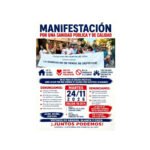 Manifestación en Cieza por una sanidad pública y de calidad.