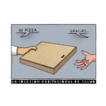 Al loro... que si pides una pizza a domicilio es probable que te lo ocupen.